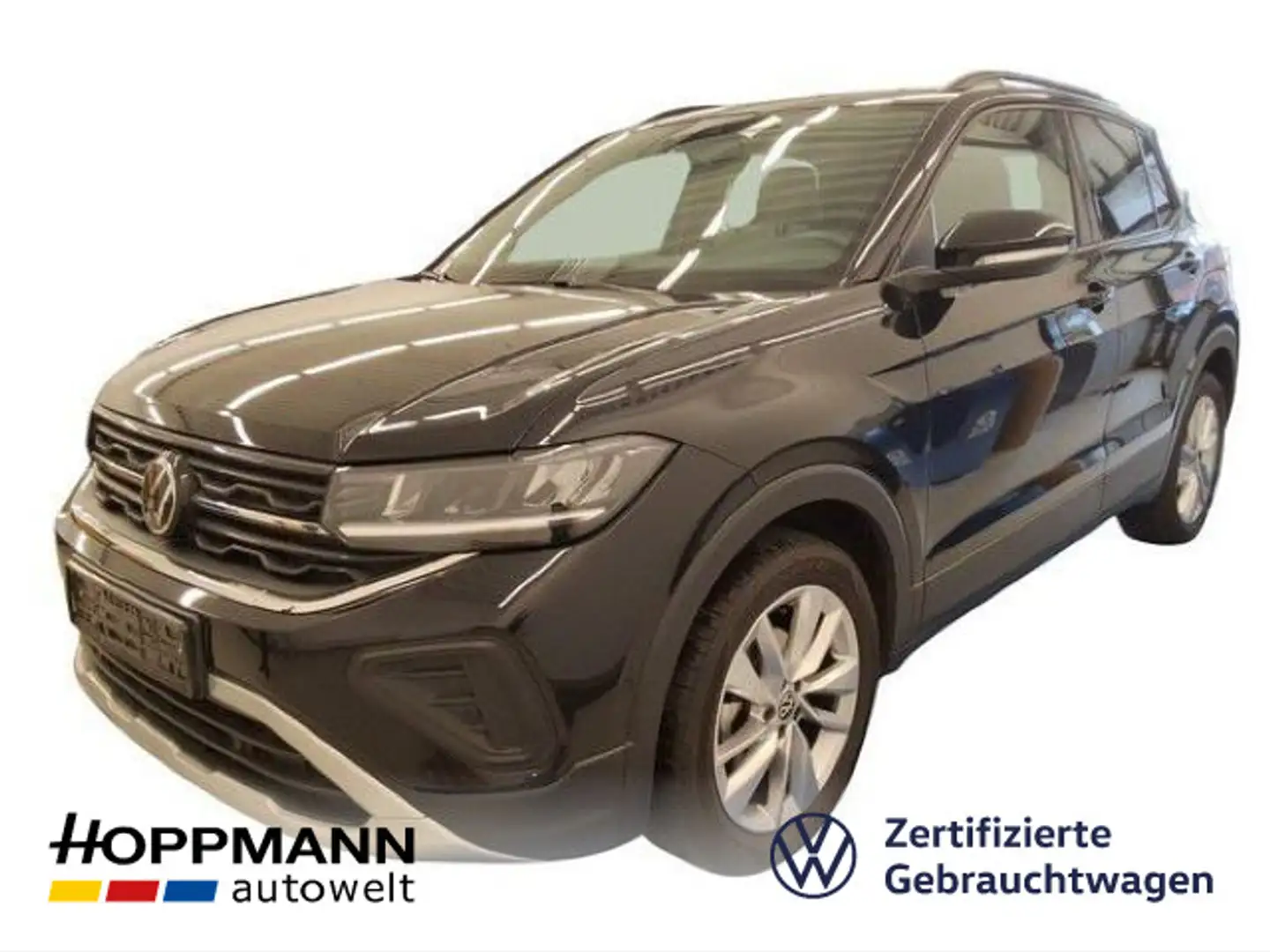 Volkswagen T-Cross 1.0 TSI GOAL ACC LED NAVI Anschl. Garant Noir - 1