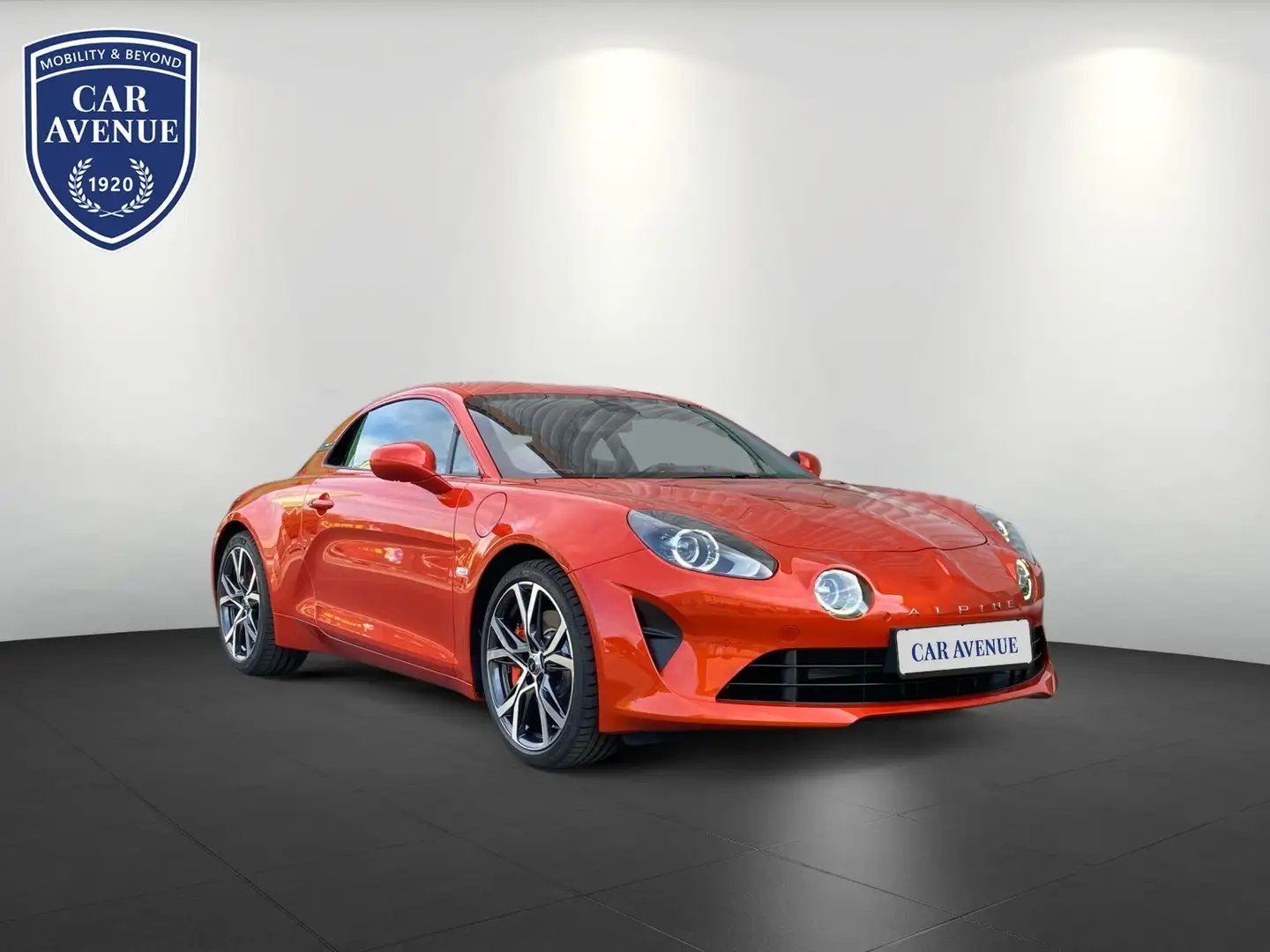 Alpine A110 Ablage-/Komfortpaket/Klappe Orange - 2