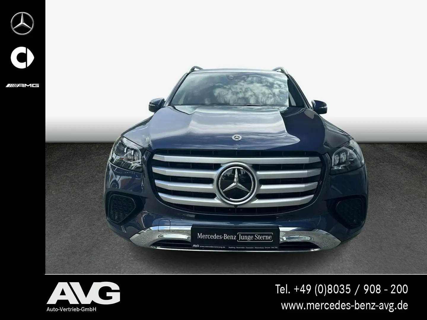 Mercedes-Benz GLS 350 GLS 350 d 4M Pano AHK Burmest HuD 360° Airmatic Blau - 2