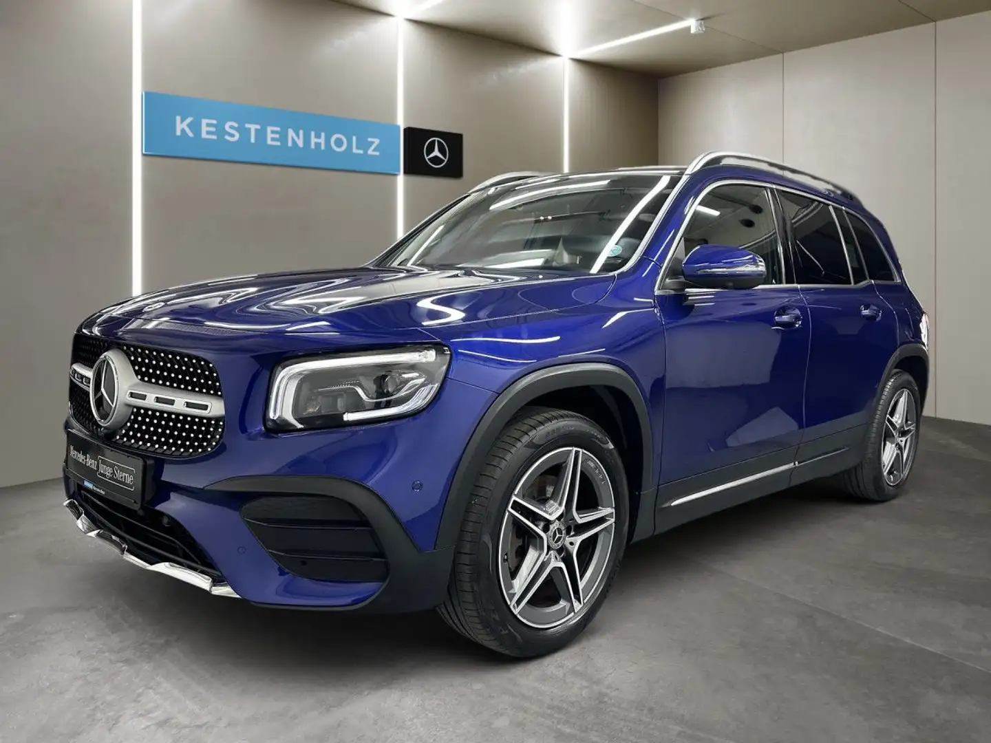 Mercedes-Benz GLB 250 4Matic Sportpaket Bluetooth Navi LED Klima Blau - 2