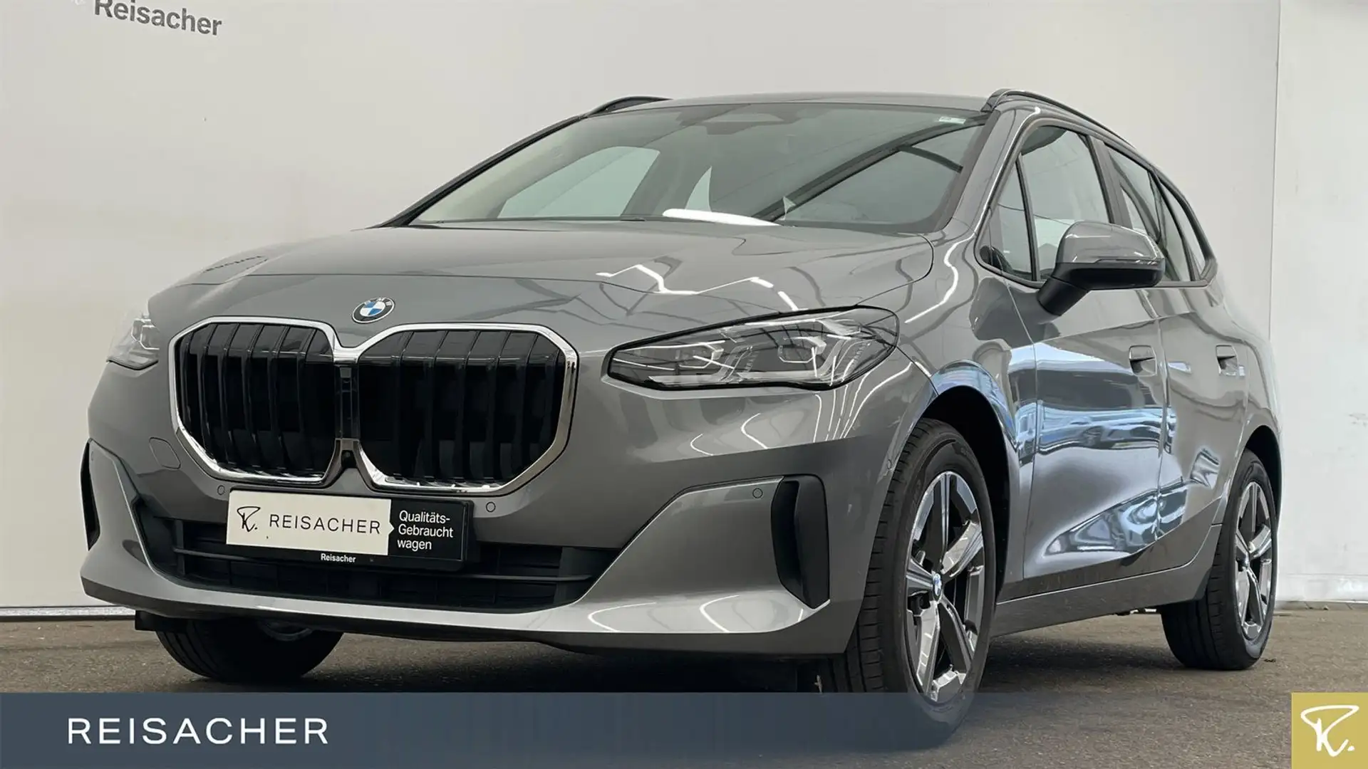 BMW 218 218i A Active Tourer AHK ACC 360 HuD H&K SHZ 17" Grau - 1