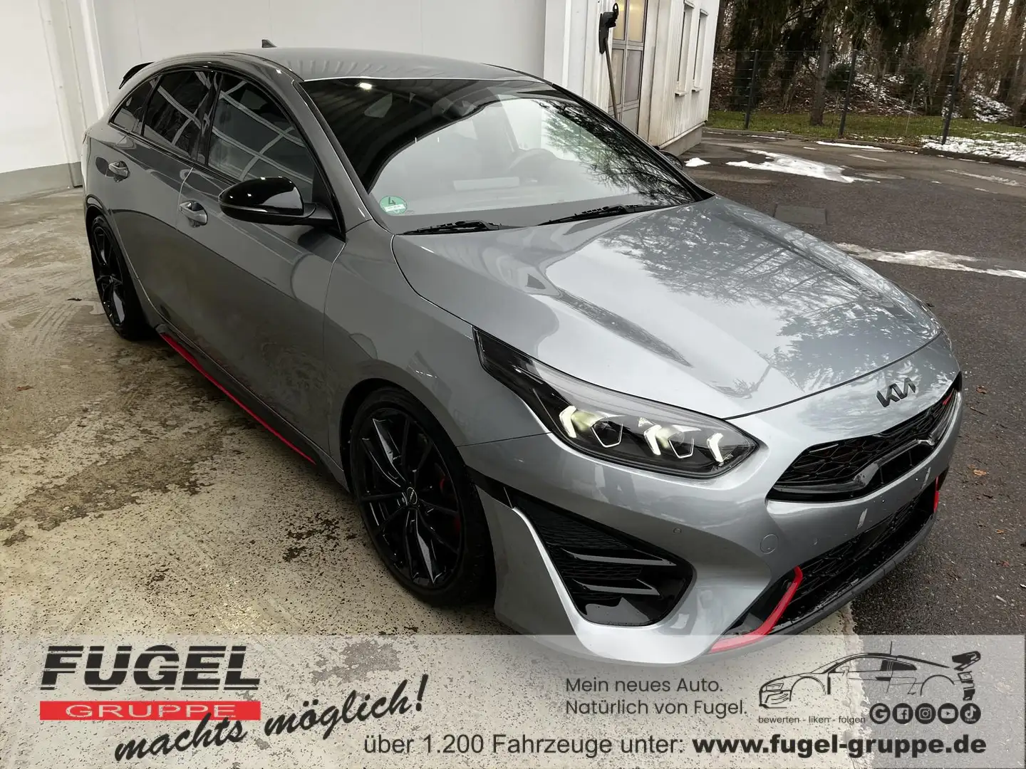 Kia ProCeed / pro_cee'd 1.6 TGDI DCT GT Komfort FUGEL SPORT Heckspoiler|Ti Argent - 1