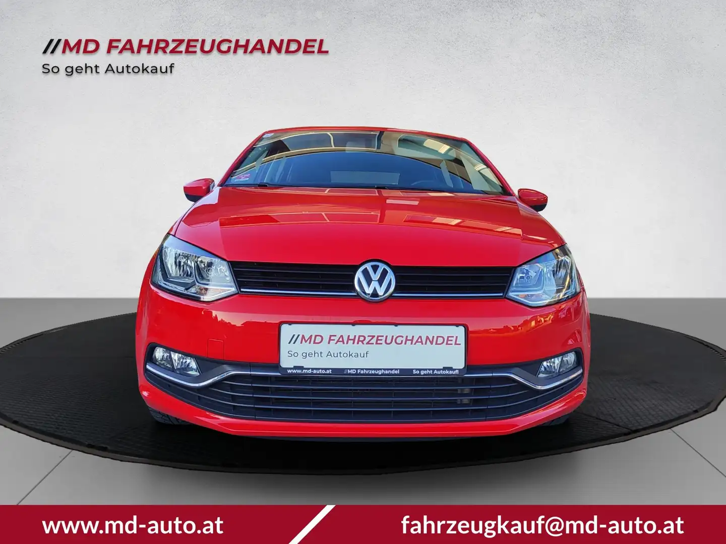 Volkswagen Polo 1.0 Comfortline BlueMotion Tech 44 kW (60 PS), ... Rot - 2