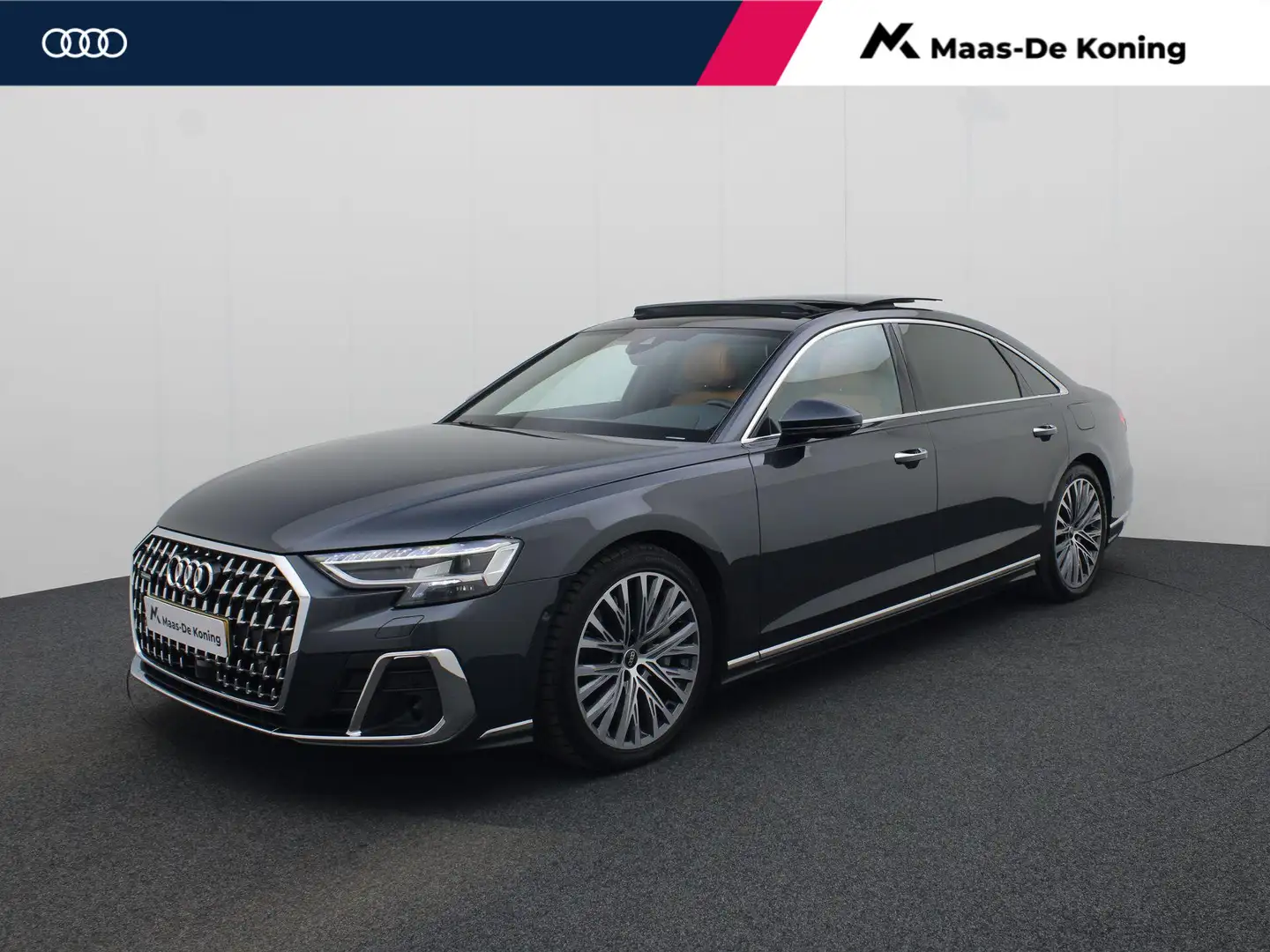 Audi A8 60 TFSIe 340kW/462PK quattro Lang Pro Line + · Pan Grau - 1