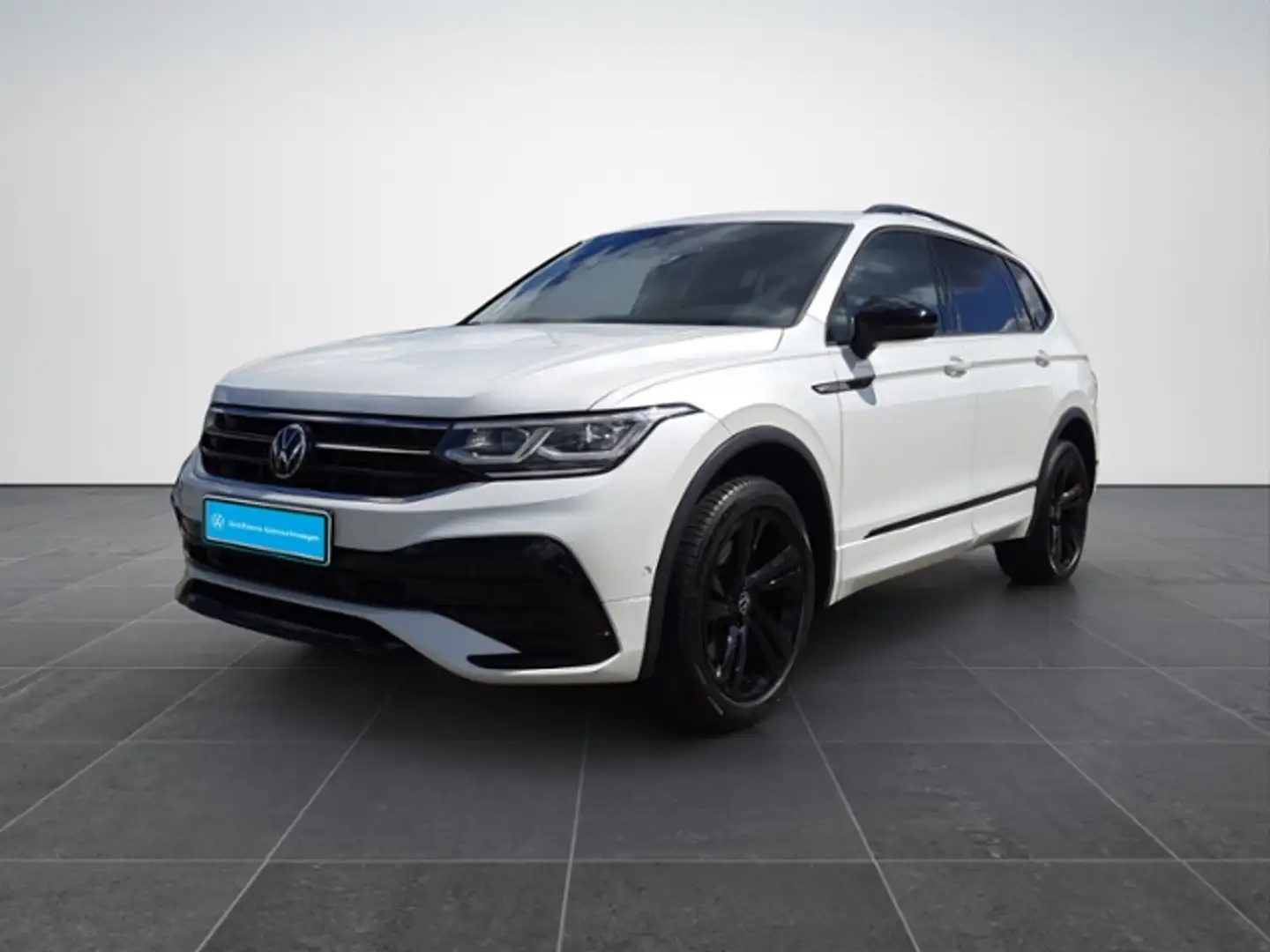 Volkswagen Tiguan Allspace 2.0 4M Matrix/AHK/Kamera Weiß - 2