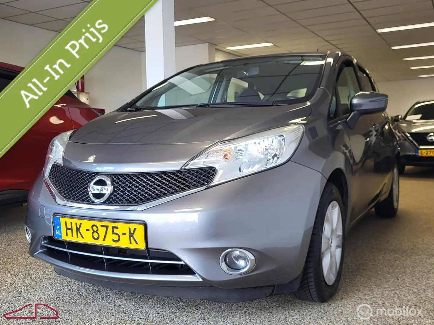 Nissan Note 1.2 Acenta *NL, CRUISE, RIJKLAARPRIJS!* Gris - 1