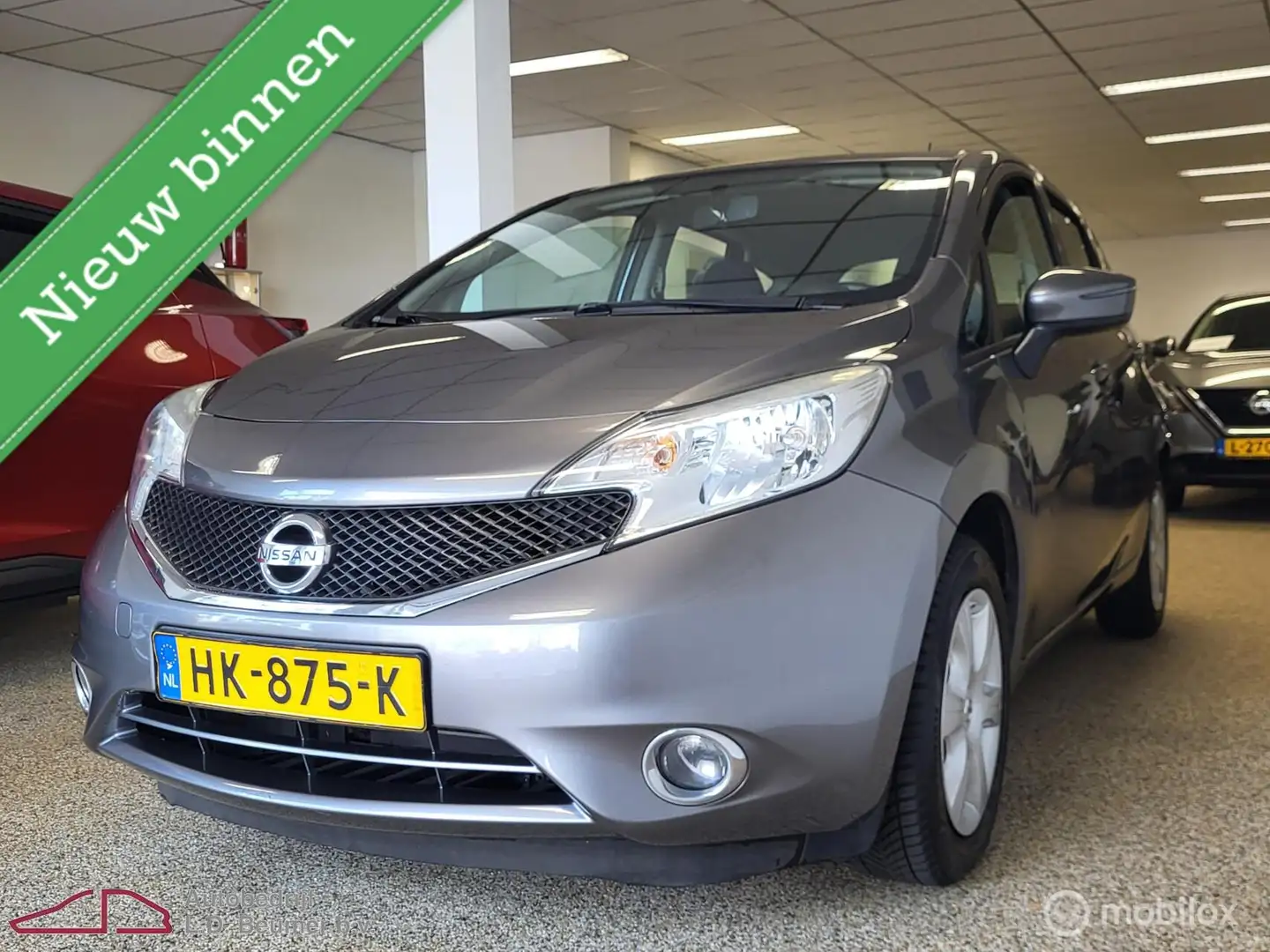 Nissan Note 1.2 Acenta *NL, CRUISE, RIJKLAARPRIJS!* Grijs - 1