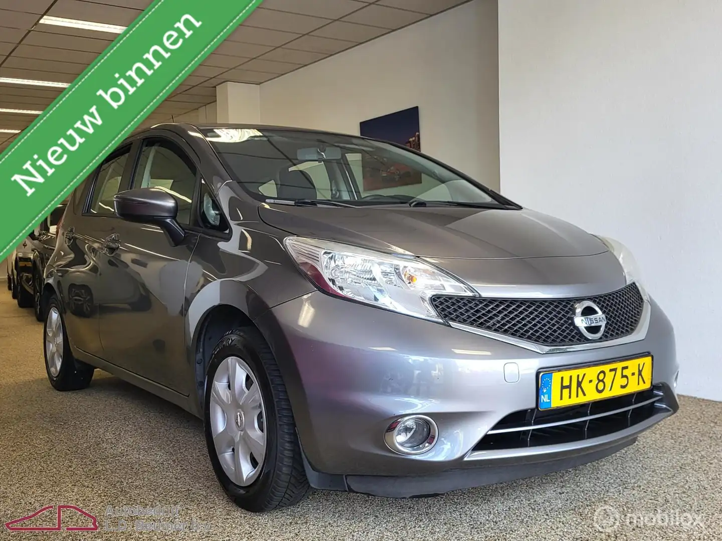 Nissan Note 1.2 Acenta *NL, CRUISE, RIJKLAARPRIJS!* Grijs - 2