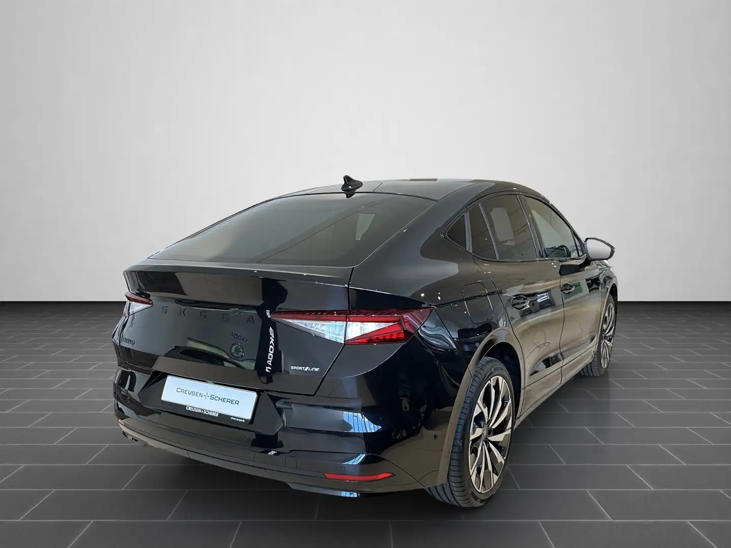 Skoda Enyaq Coupé 85 Sportline 82 kWh Batterie Schwarz - 2