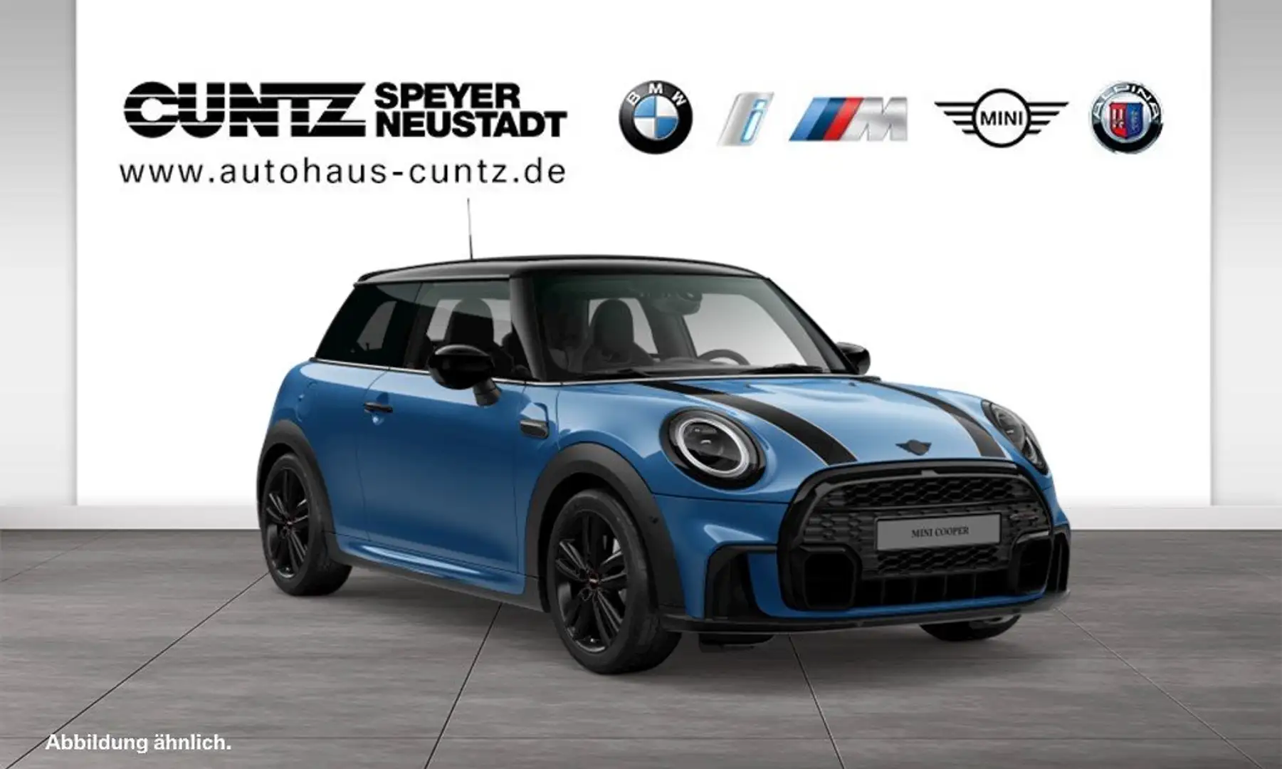 MINI Cooper 3-Türer JCW Trim Parkassistent LED Navigation Blau - 2
