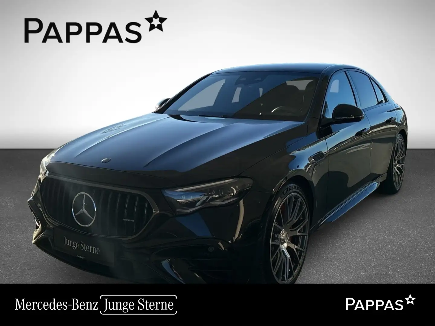 Mercedes-Benz E 53 AMG Hybrid 4MATIC+ Limousine Totw LED Distr Schwarz - 1