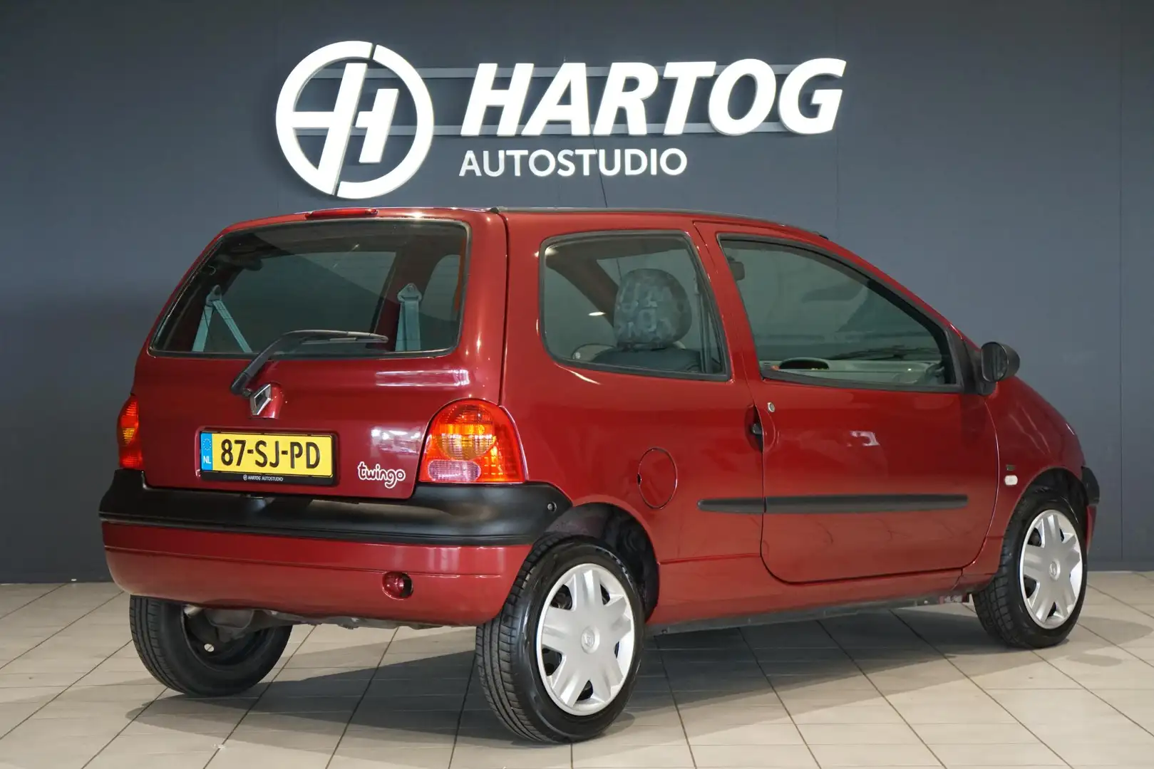 Renault Twingo 1.2-16V Emotion 2DE EIGENAAR + AIRCO / ELEKTRISCHE Rood - 2