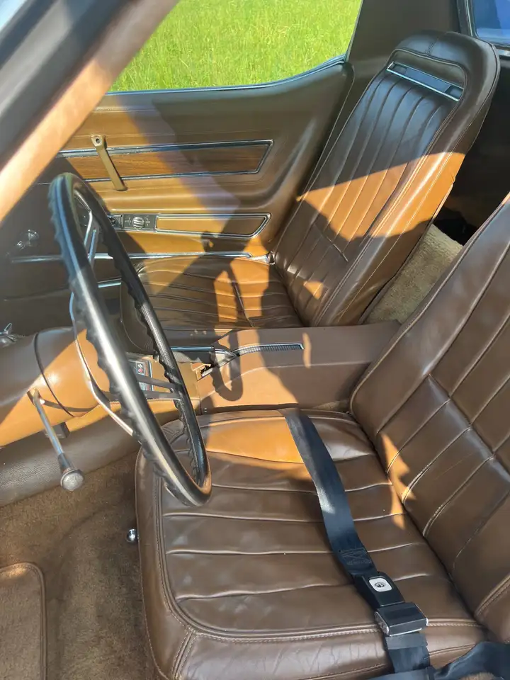 Chevrolet Corvette C3 1971 – Chrommodell | restauriert | 350 cui V8 | Bridgehampton Blue, foto 11