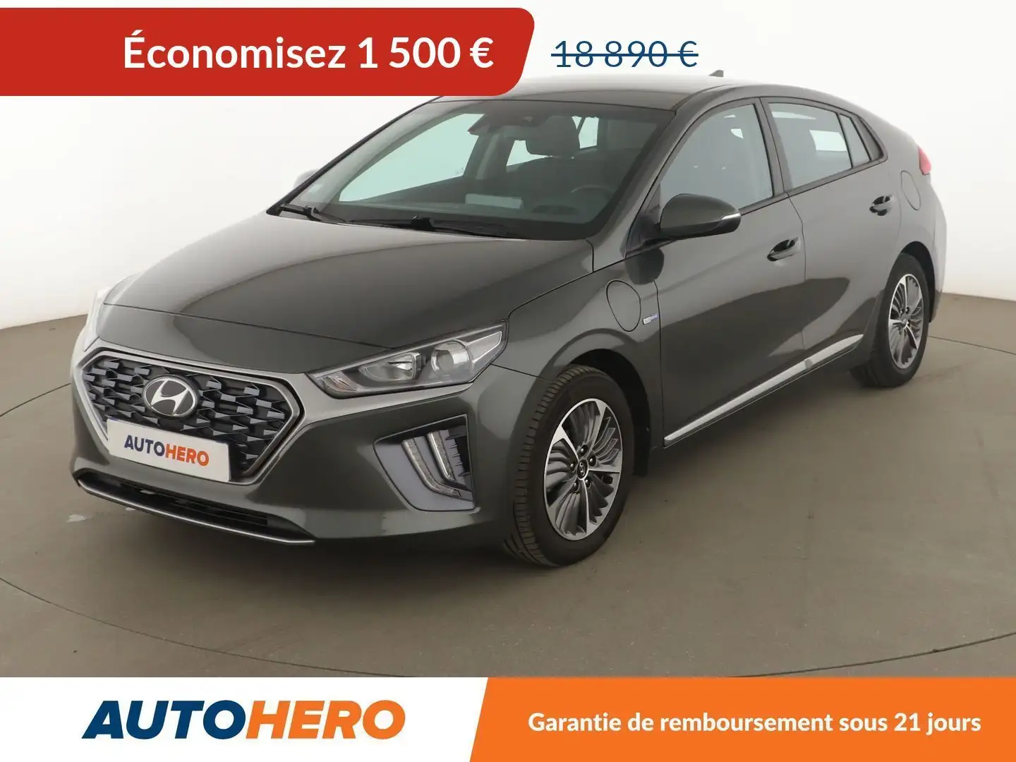 Hyundai IONIQ 1.6 Plug-in Hybrid Intuitive Gris - 1