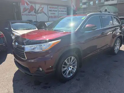 Red 2016 Toyota Highlander SUV / Crossover All-Wheel Drive Automatic