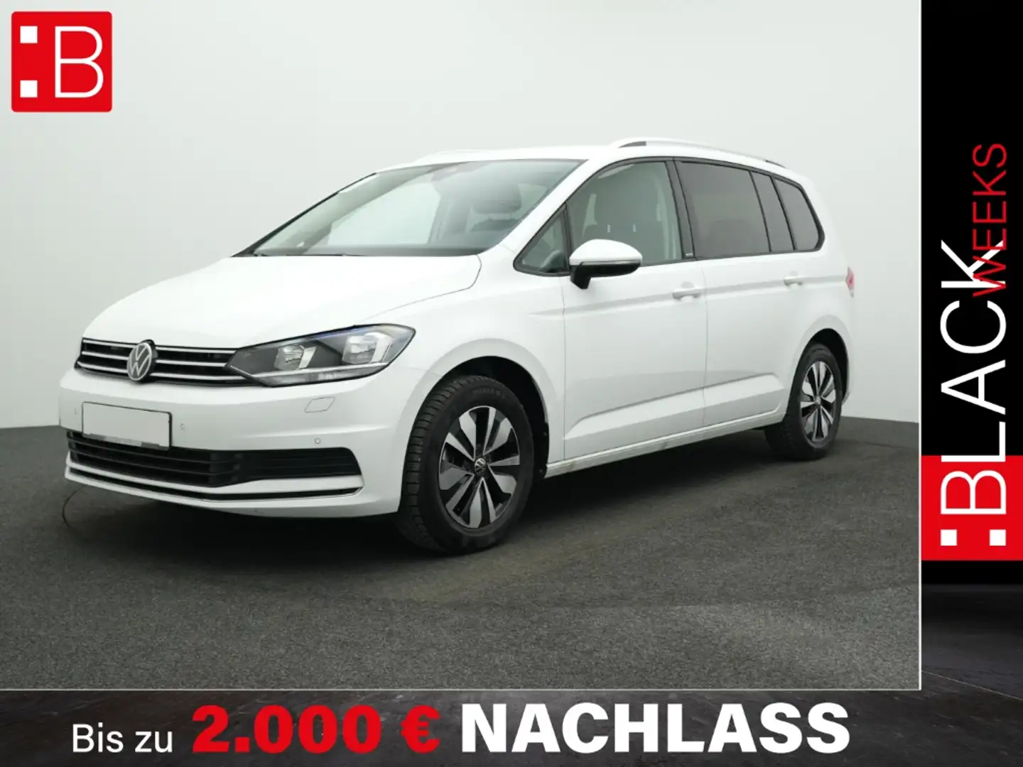 Volkswagen Touran 1.5 TSI DSG Move 7-S KINDERSITZ KAMERA NAVI Weiß - 1