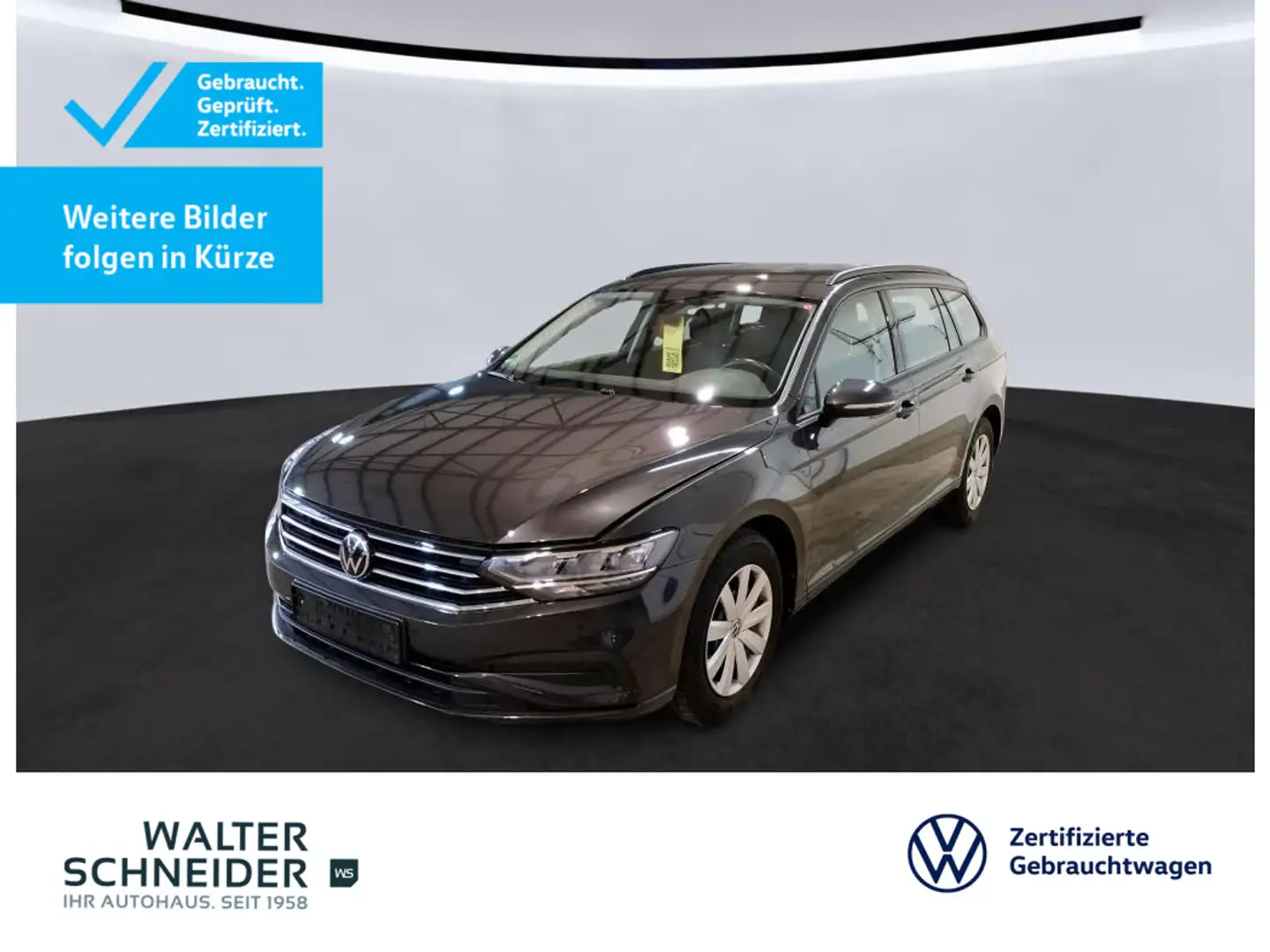 Volkswagen Passat Variant 1.5 TSI Conceptline Navi LED ACC Gris - 1