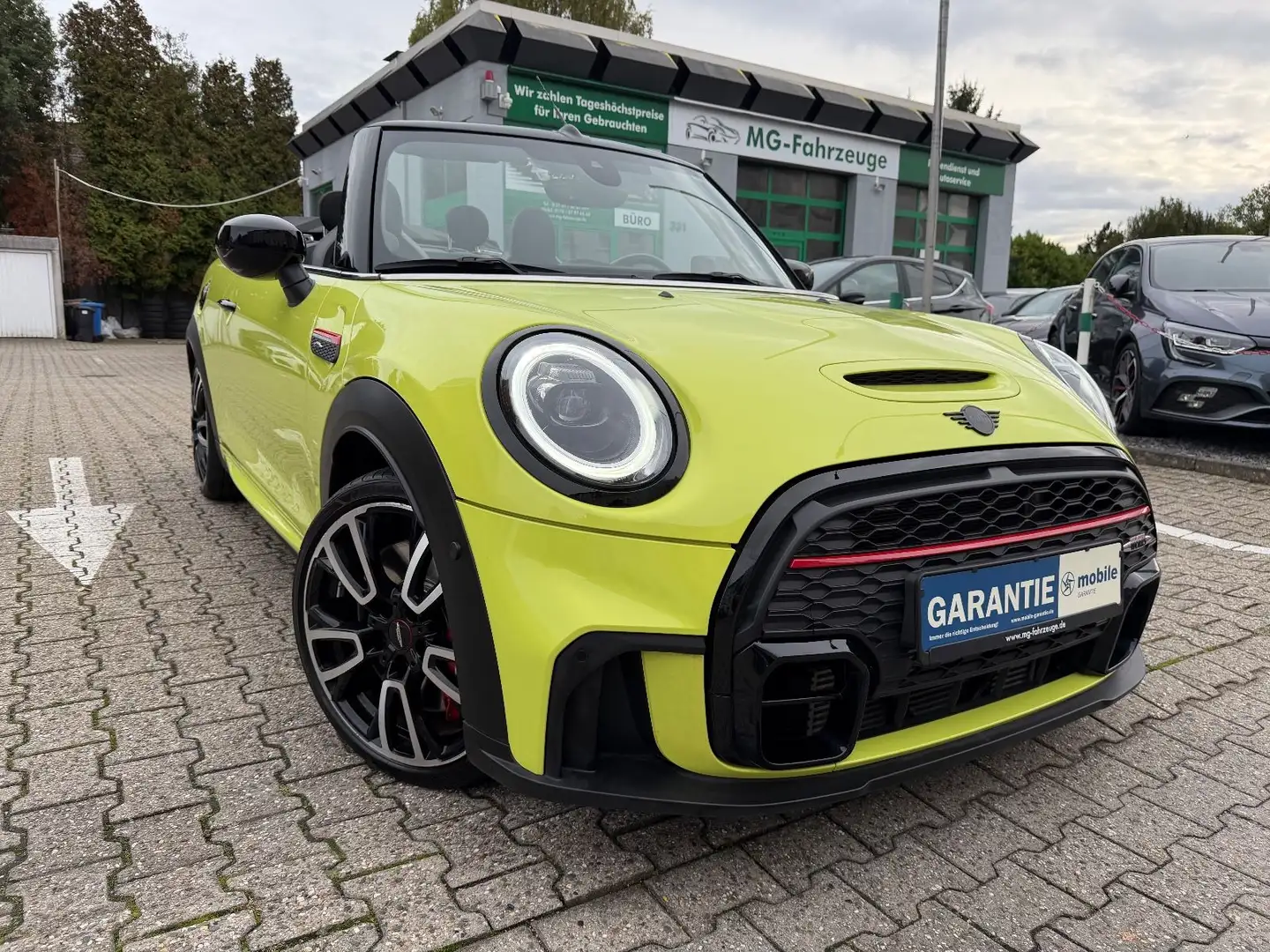 MINI John Cooper Works Cabrio TRIM SONDERFARBE Galben - 1