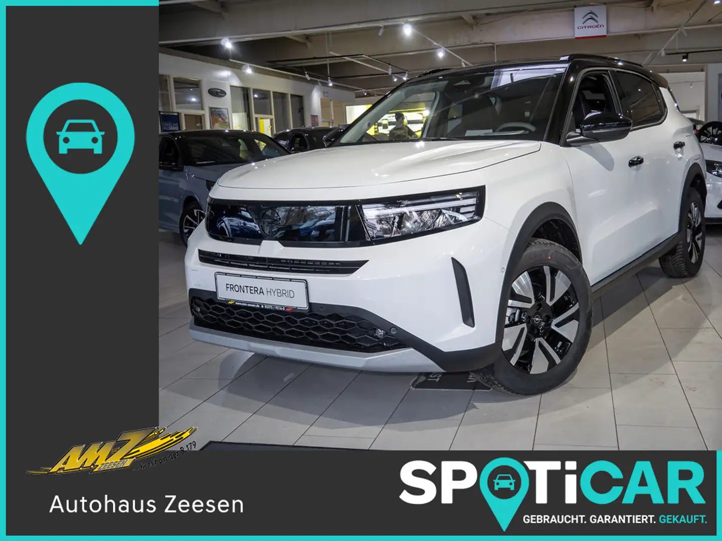 Opel Frontera GS Hybrid eDCT6 LED NAVI KAMERA PDC Alb - 1