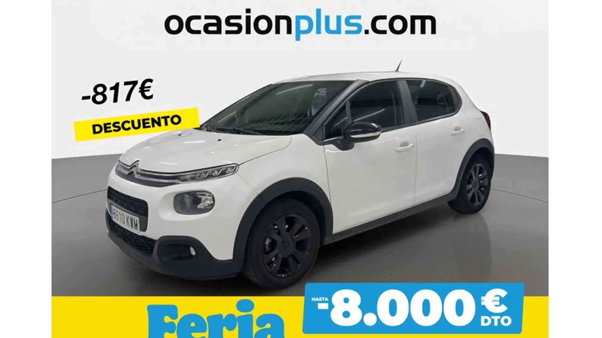 Citroen C3 1.2 PureTech S&S Feel 83 Blanco - 1
