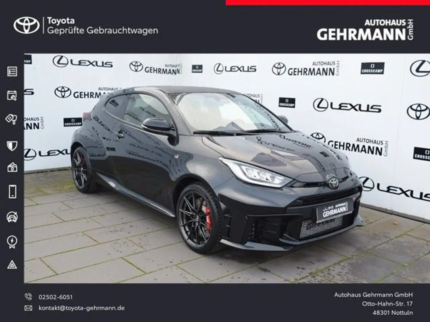 Toyota Yaris GR *High-Perfomance* Automatik* Schwarz - 1