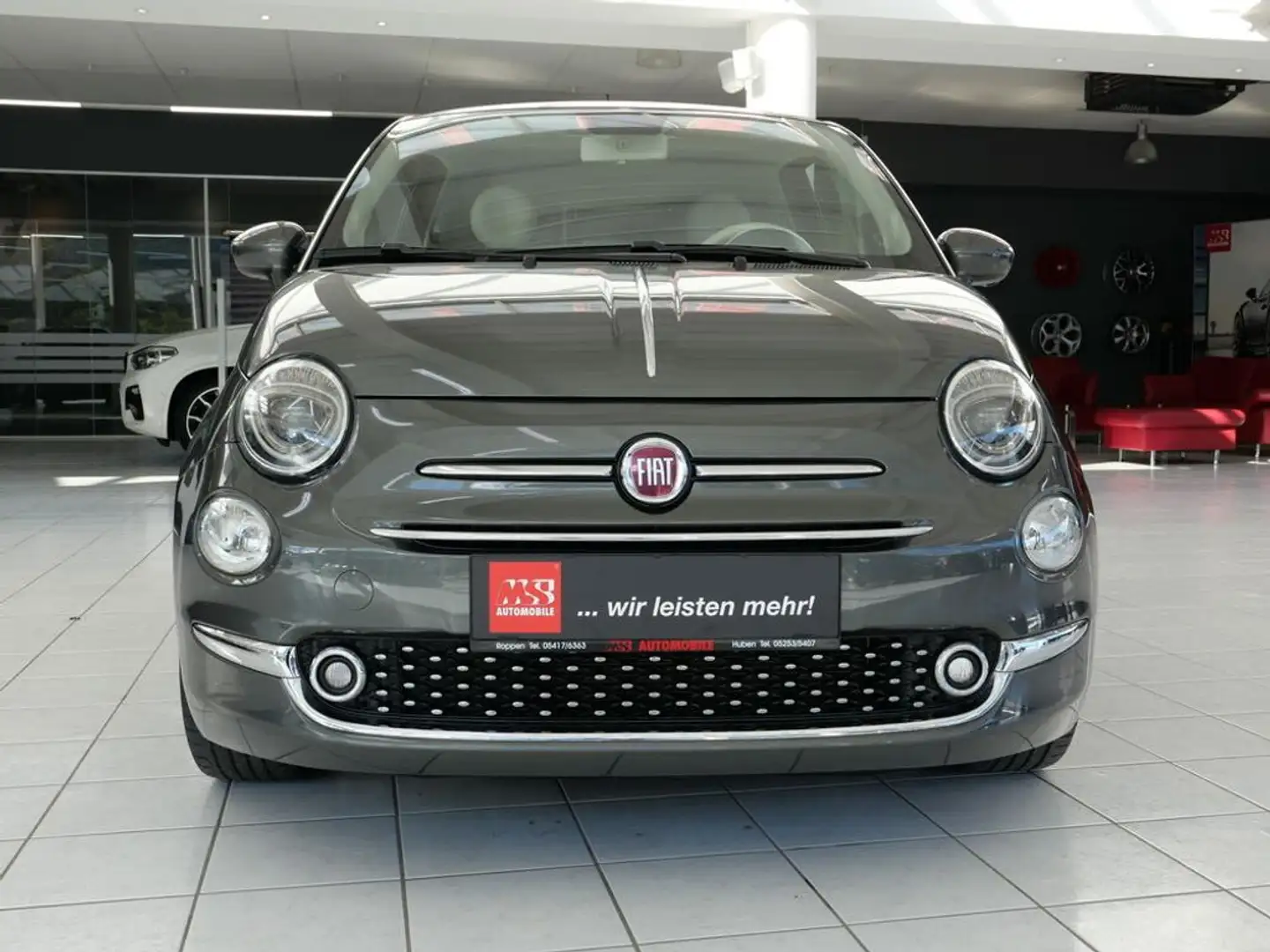 Fiat 500 Lounge *CARPLAY*SCHIEBEDACH*CHROM* Grau - 2