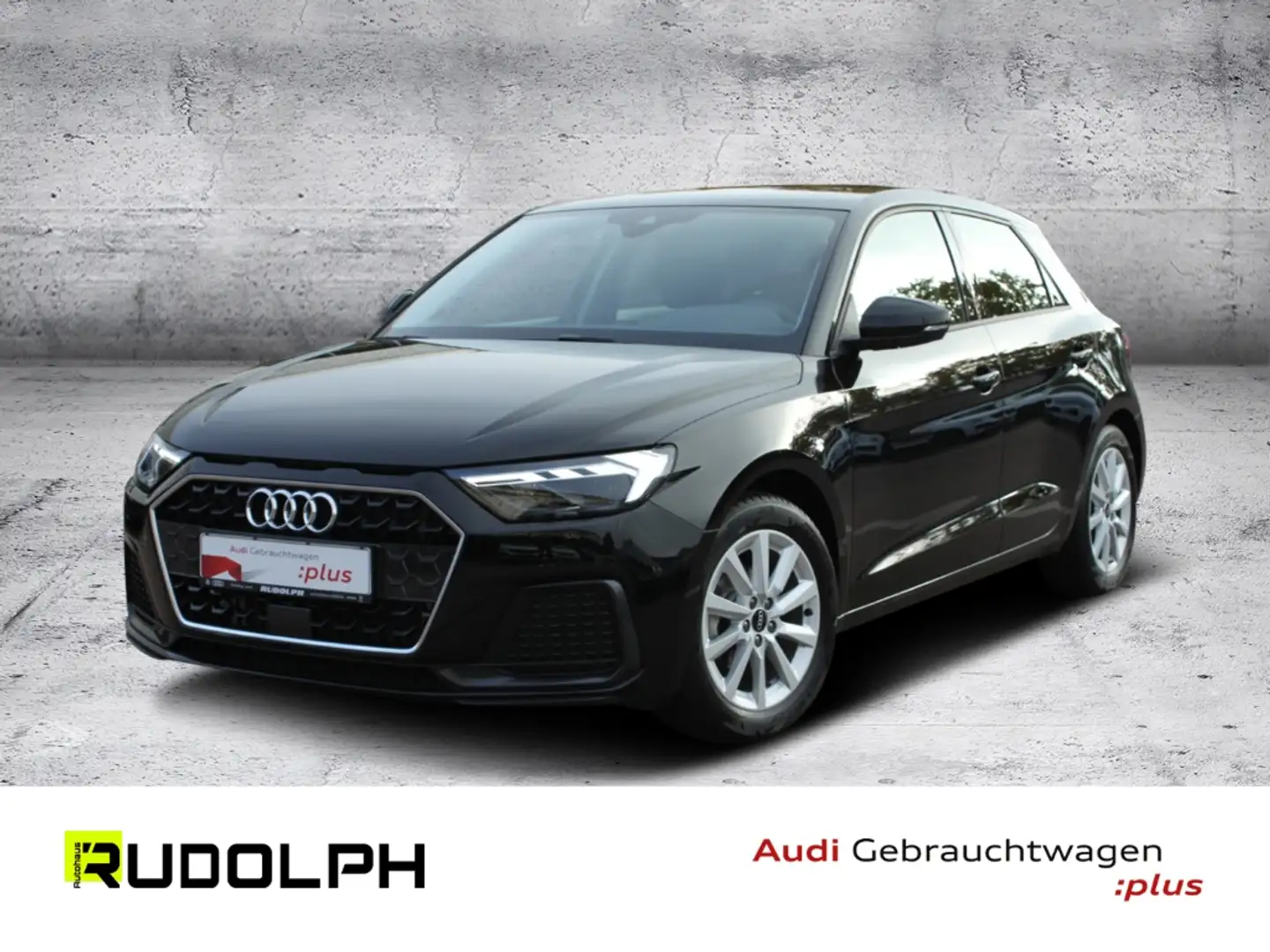 Audi A1 advanced 25 TFSI S tronic NAVI LED SHZG GRA EPH Schwarz - 1