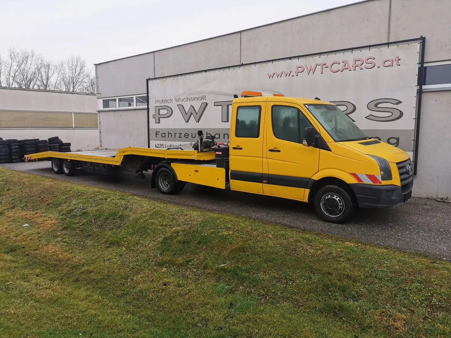 Volkswagen Crafter Crafter FGS Minisattel für 2 Fahrzeuge Gelb - 2