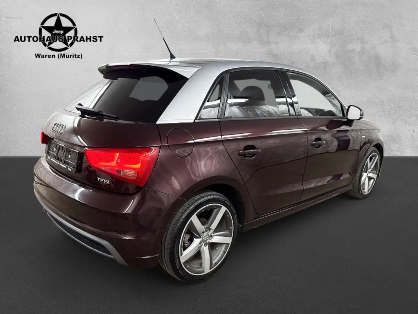 Audi A1 S line edition Sportback 1.4 TFSI Xenon Plus Rojo - 2