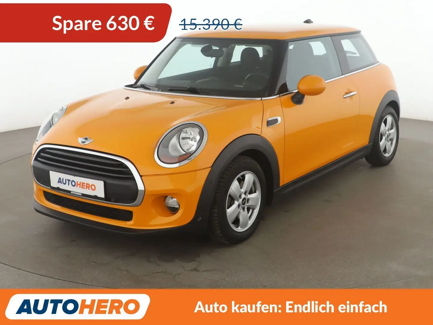 MINI One One Aut.*NAVI*HUD*TEMPO*PDC*SHZ*LIM*ALU* Orange - 1