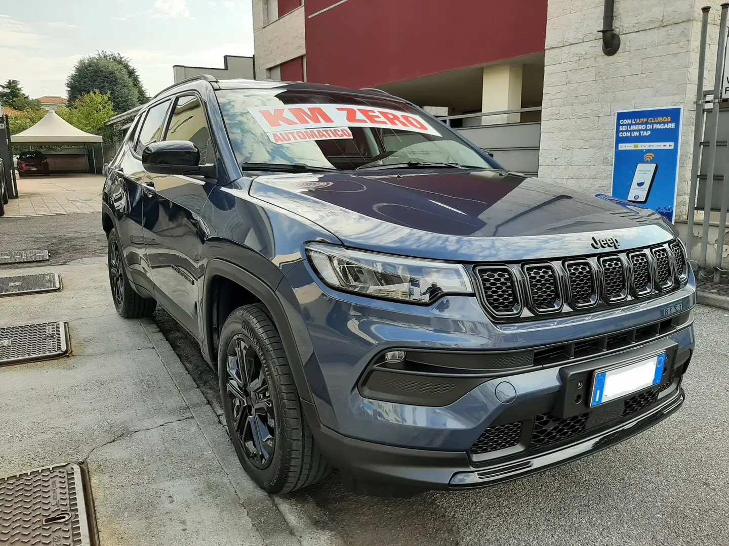 Jeep Compass 1.5  t4 mhev Night Eagle 2wd 130cv dct No Vincoli Blu/Azzurro - 1