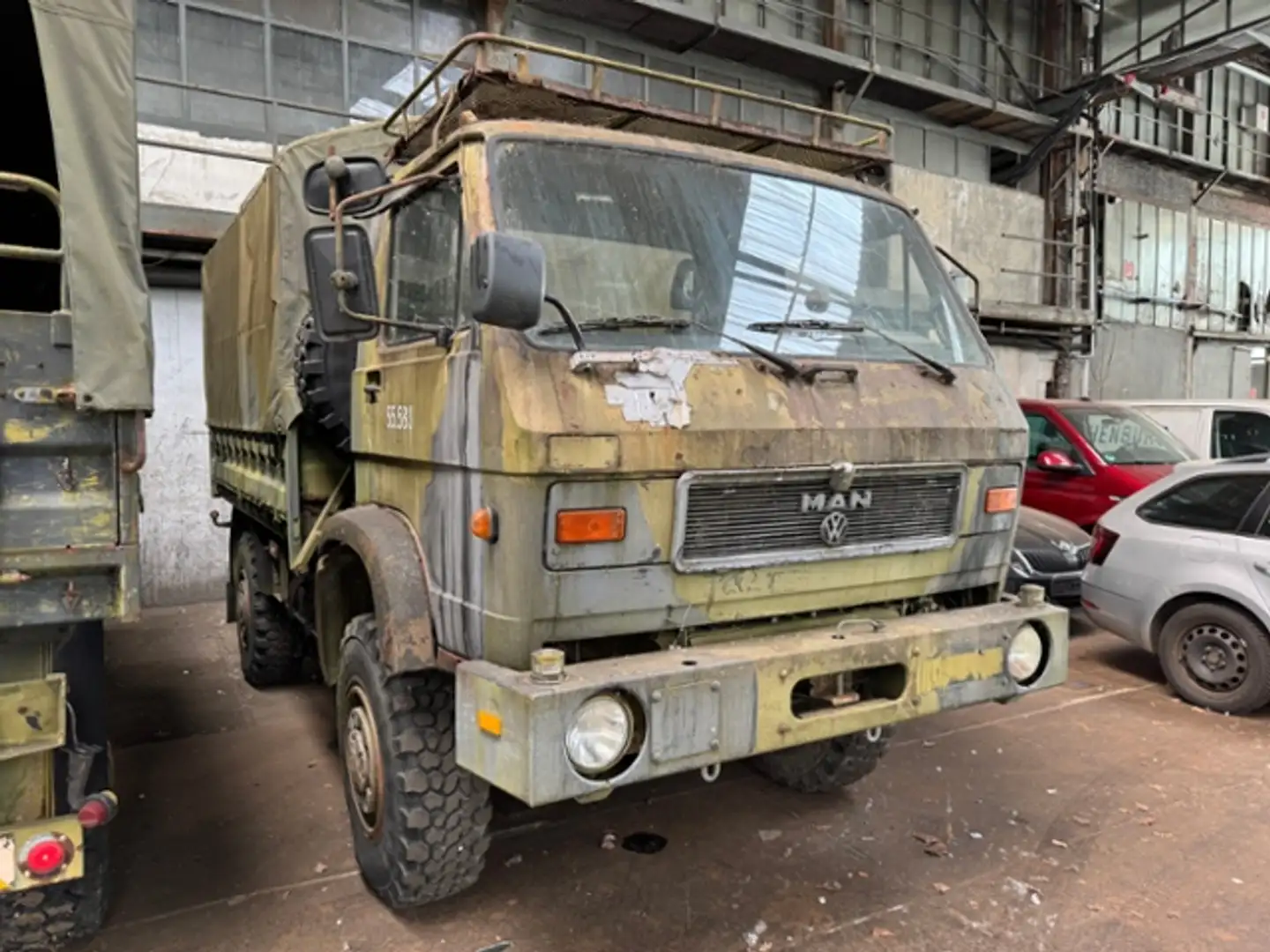 MAN 8-136 FAE 4X4 PROJEKTFAHRZEUG 2X vorhanden Grün - 2