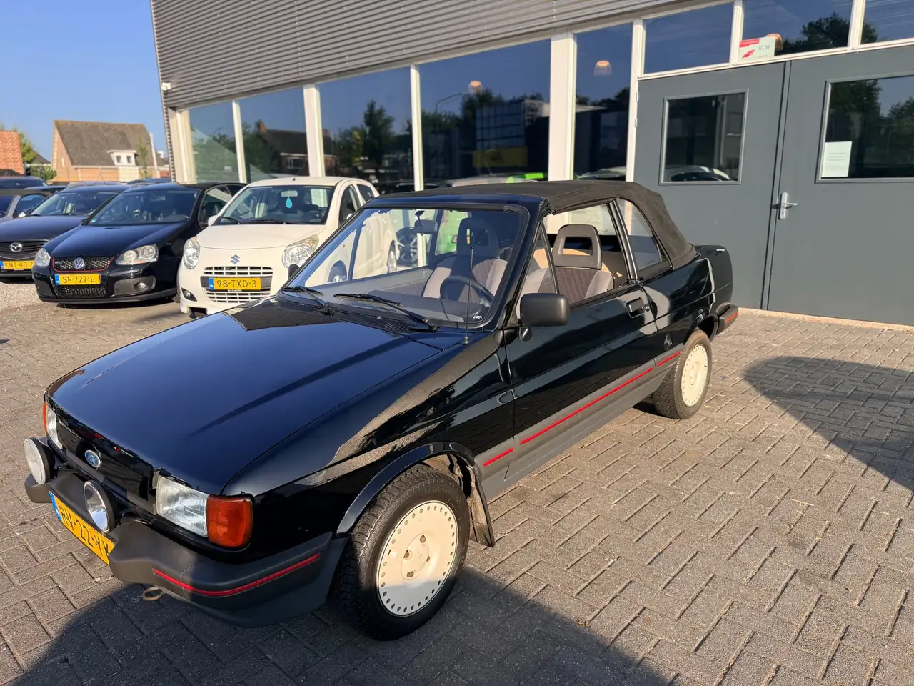 Ford Fiesta 1.4 CL/Bieber Cabriolet/Uniek/Nl Auto/N.A.P/Zeldza, foto 12