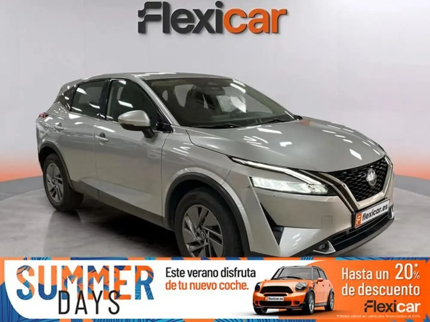 Nissan Qashqai DIG-T+116kW+%28158CV%29+mHEV+Xtronic+Acenta Gris - 1