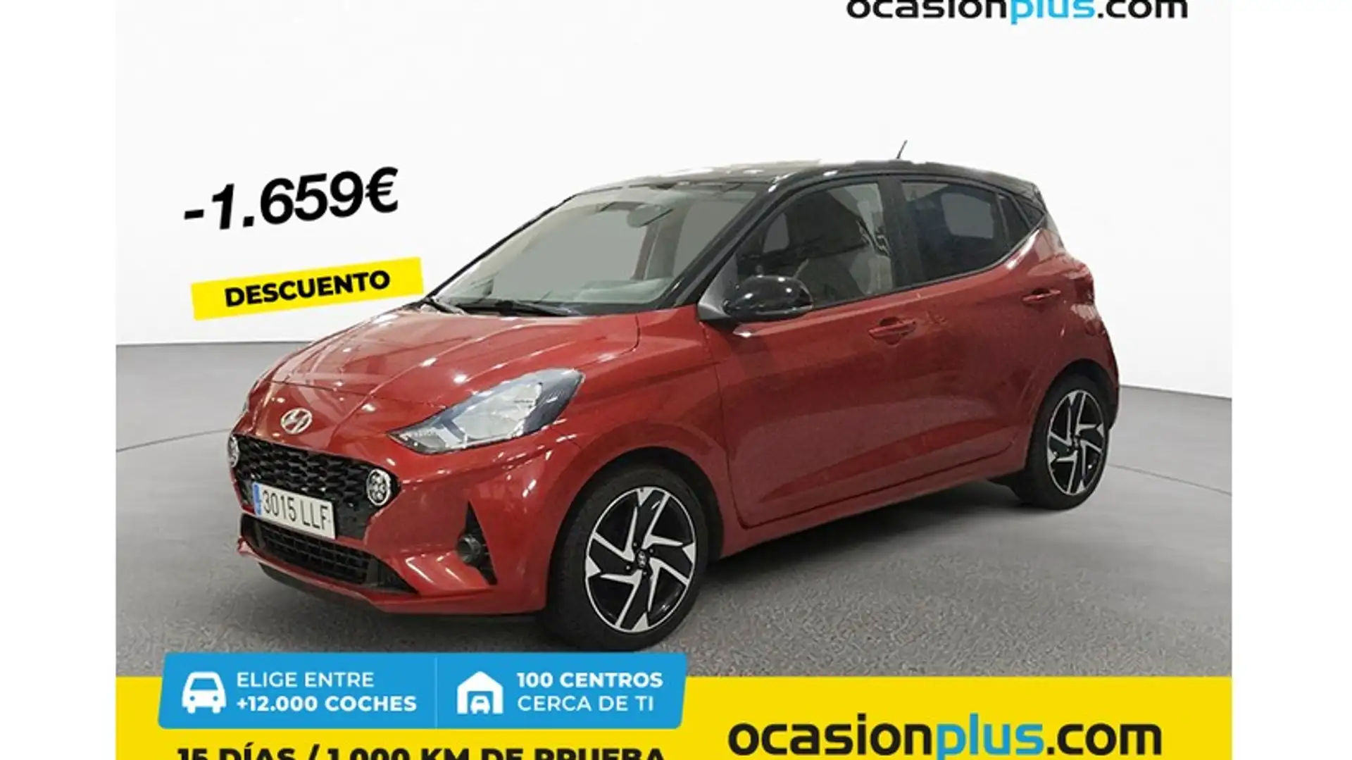 Hyundai i10 1.2 MPI Tecno 2C Rojo - 1