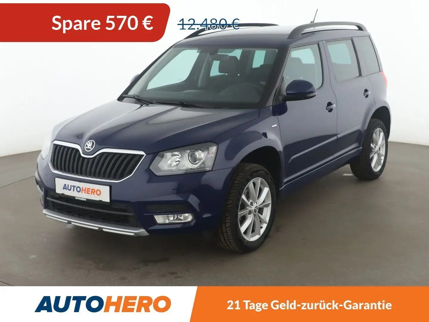 Skoda Yeti 1.2 TSI Joy*XENON*TEMPO*PDC*SHZ*KLIMA*GARANTIE* Blau - 1
