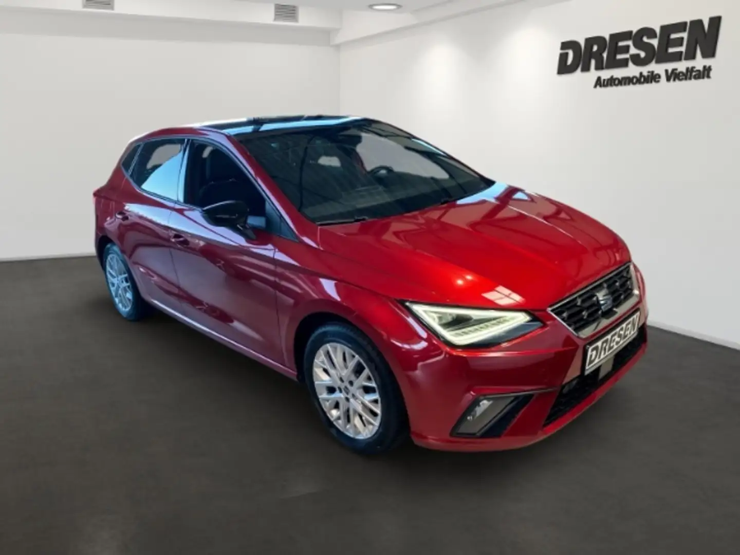 SEAT Ibiza FR 1.0 TSI Panoramadach+Navi+ Rückfahrkamera Rosso - 2