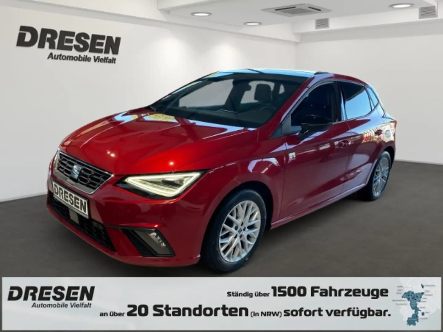 SEAT Ibiza FR 1.0 TSI Panoramadach+Navi+ Rückfahrkamera Rosso - 1