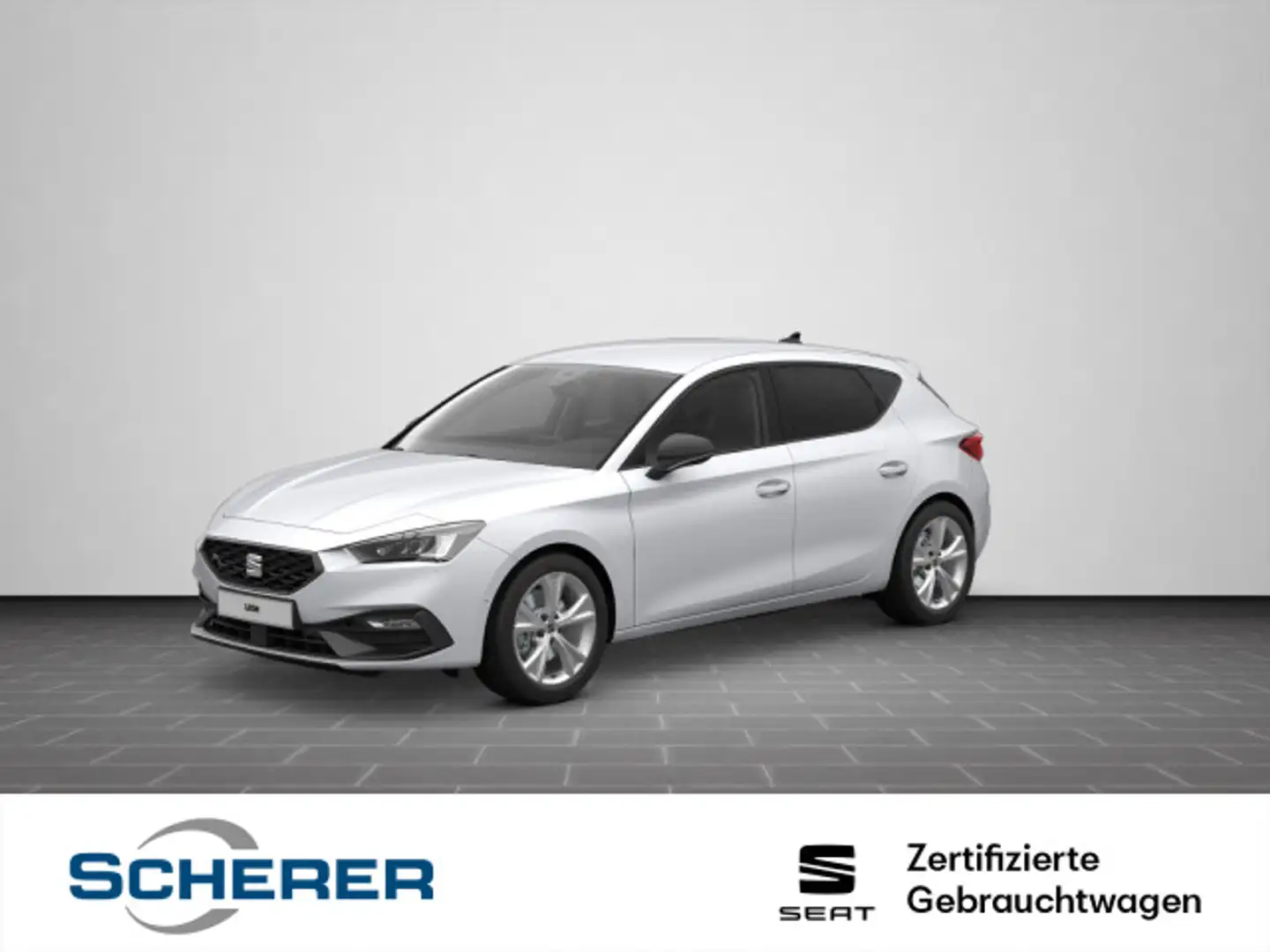 SEAT Leon FR 1.5 TSI LED NAVI KESSY RFK ACC SHZ Weiß - 1