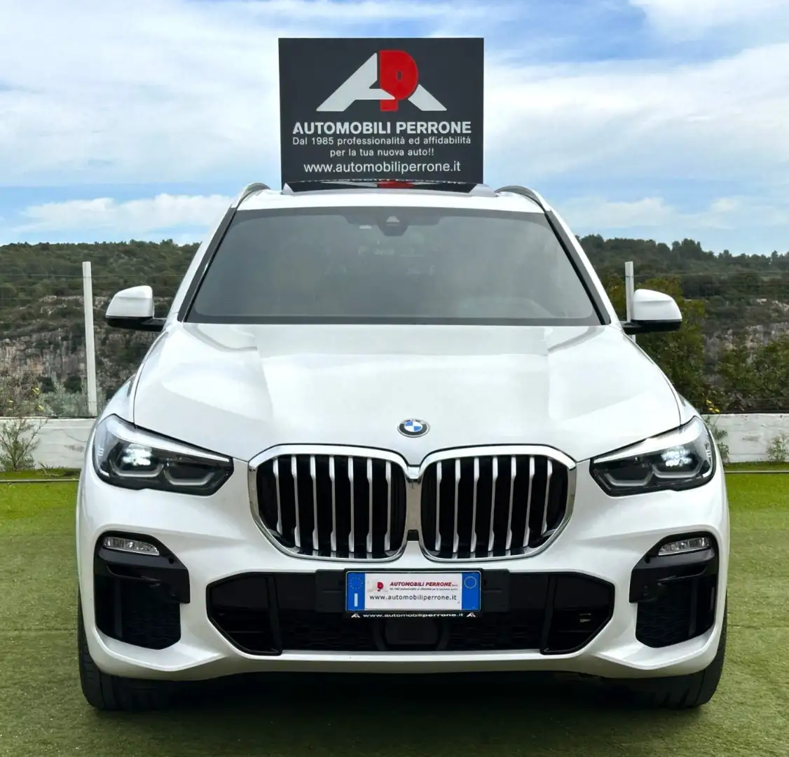 BMW X5 xDrive 30d M-Sport (Tetto/Pelle/APP/LED) Bianco - 2