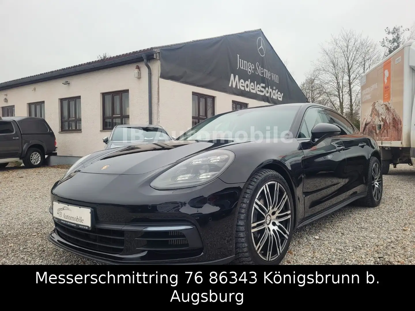 Porsche Panamera 4 S Diesel KeyLess*Sitzbel.*360°Kamera Noir - 1