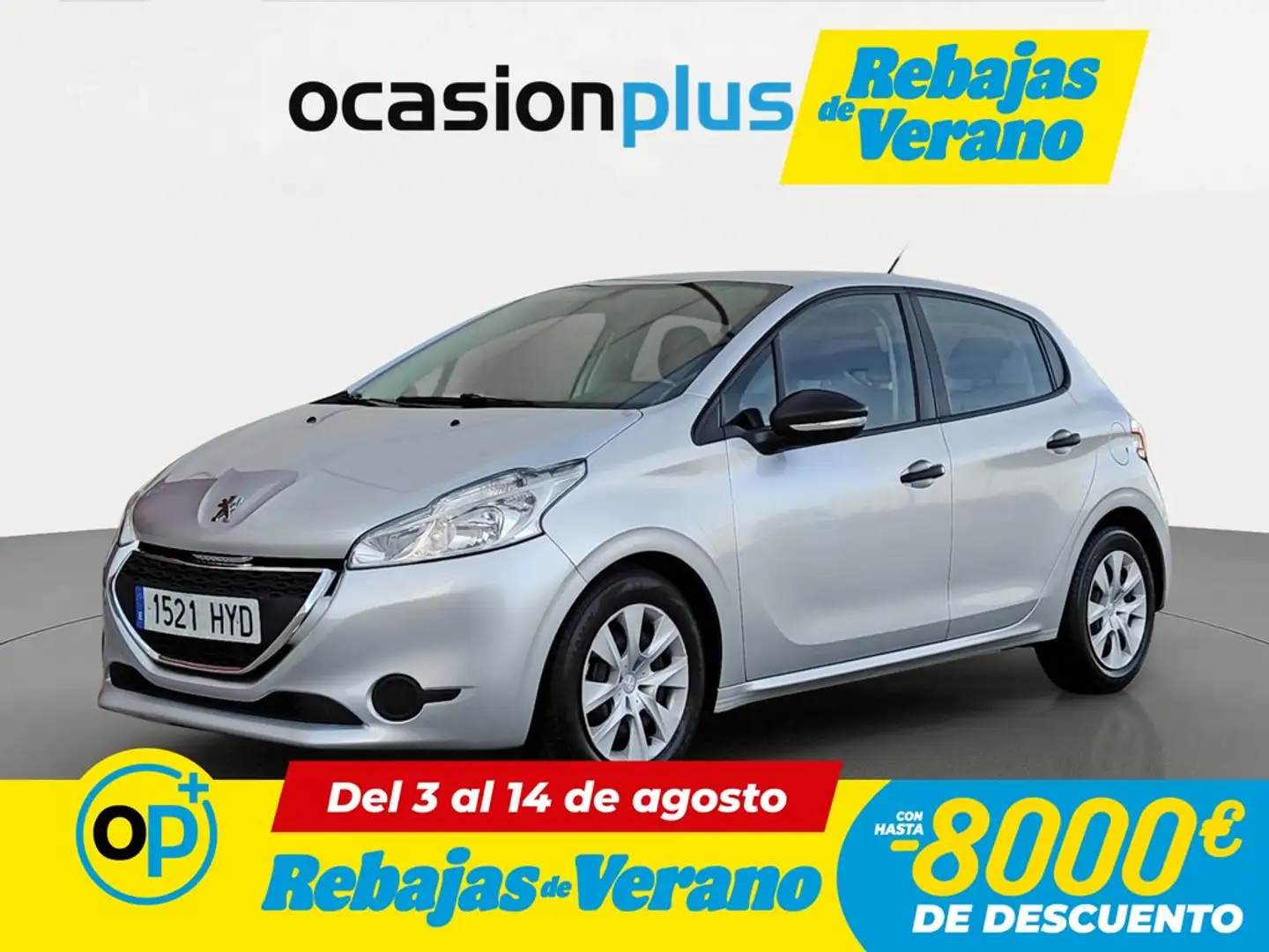 Peugeot 208 1.4HDi Business Line Gris - 1