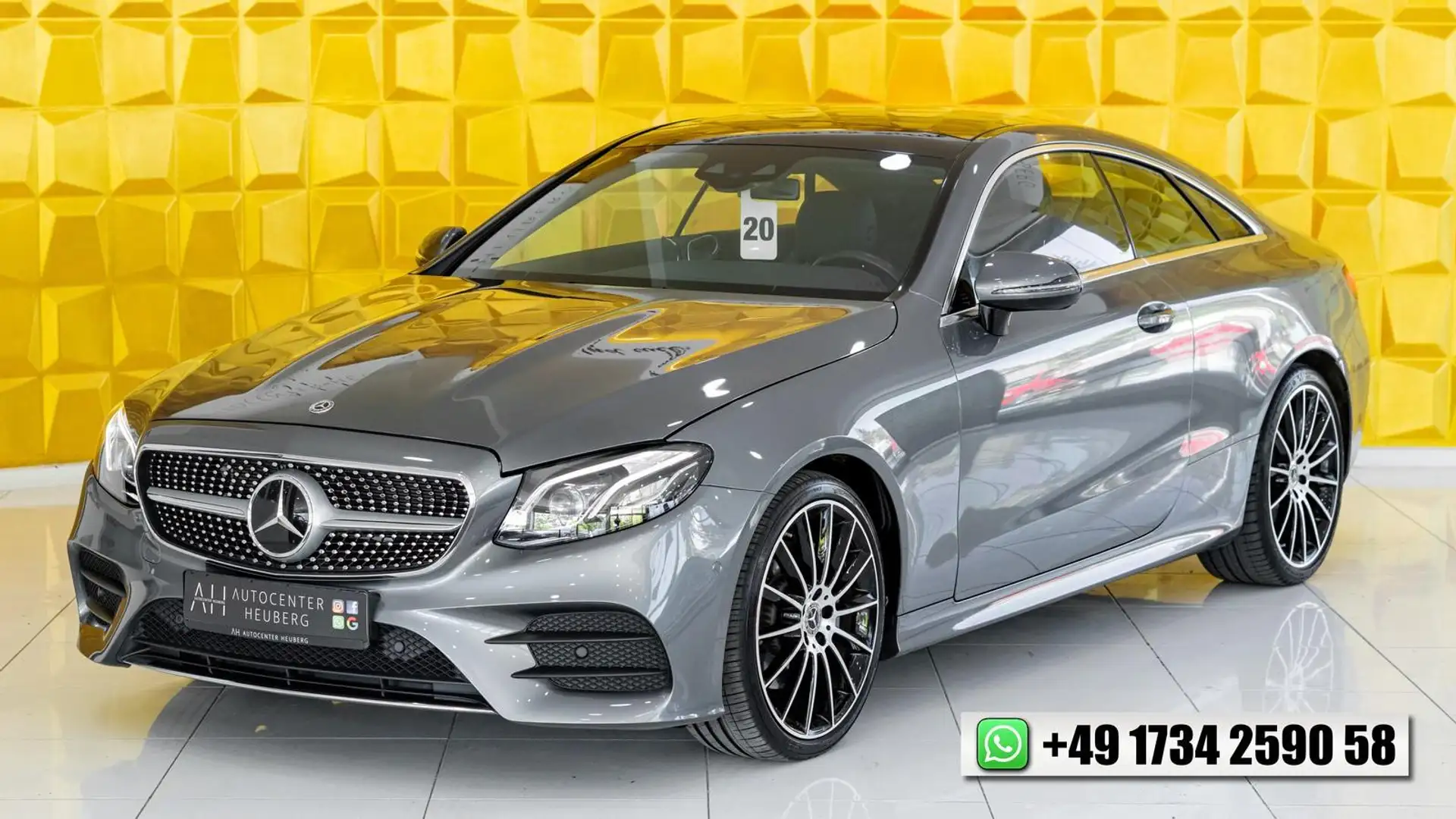 Mercedes-Benz E 200 1.Hand*AMG*Pano*ACC*Widescreen Gri - 1