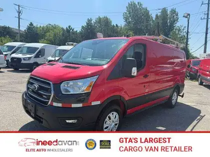 Red 2020 Ford Transit Cargo Van Rear-Wheel Drive Automatic