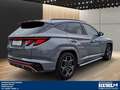 Hyundai TUCSON Tucson 1.6 N Line AHK EU Teilleder+Navi+SHZ+LHZ Gris - thumbnail 10