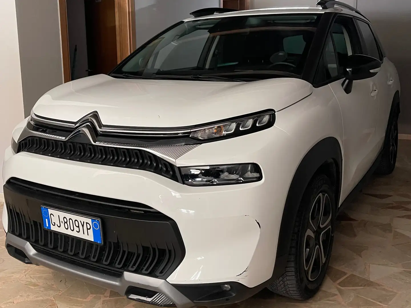 Citroen C3 Aircross C3 Aircross I 2021 1.5 bluehdi Feel sport Blanc - 1