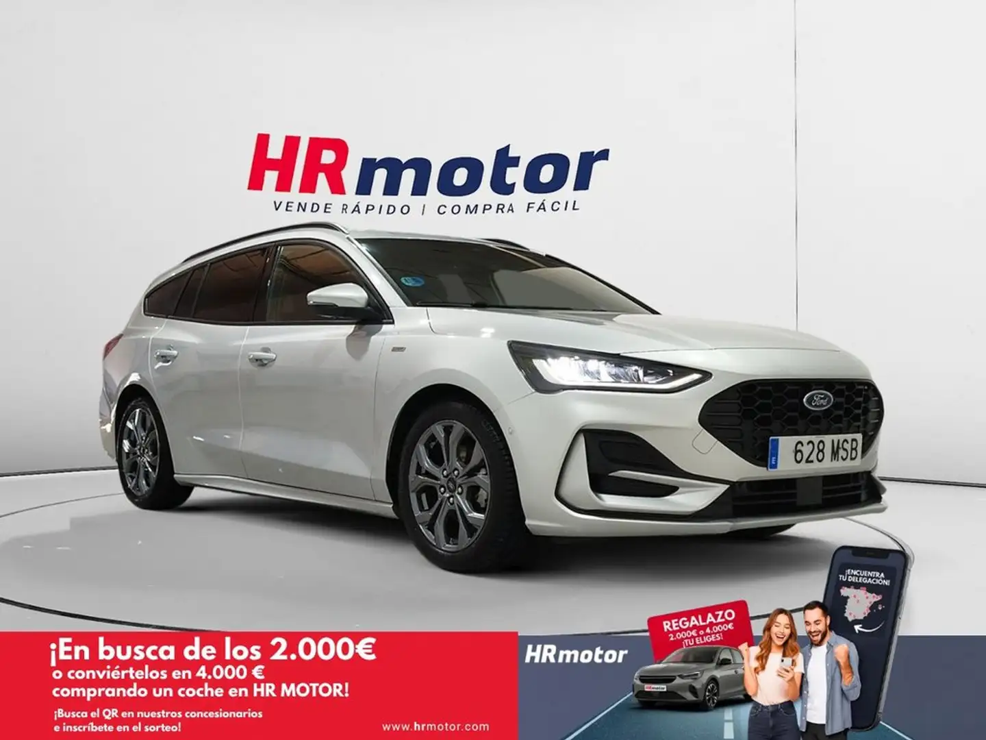 Ford Focus 1.0 EcoBoost MHEV ST-Line S&S Gris - 1