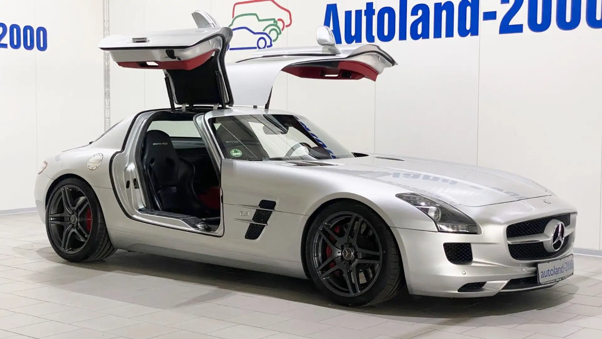 Mercedes-Benz SLS SLS  AMG  Coupé - Deutsch - Service Neu Plateado - 1