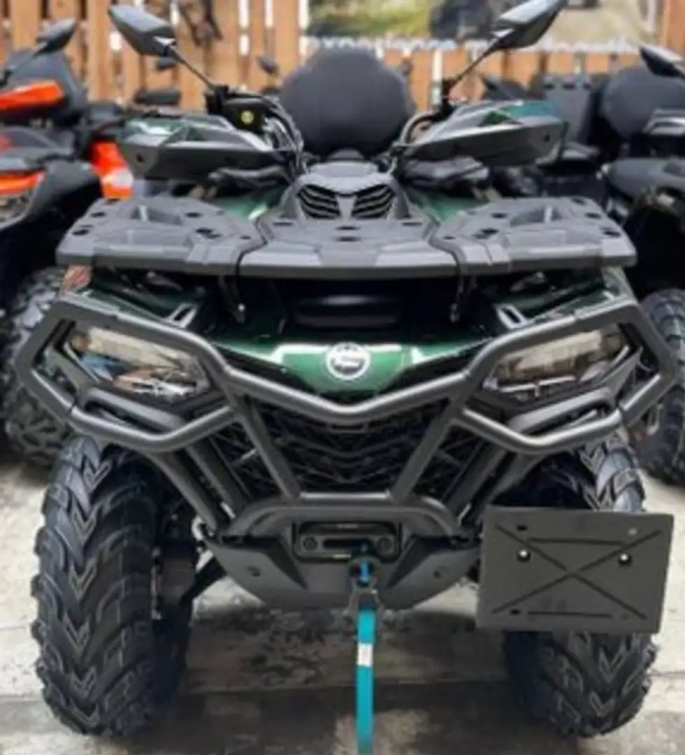 CFMOTO CForce 520 ABS, EPS, T3b inkl. Koffer/Bumper Set !!! Vert - 1