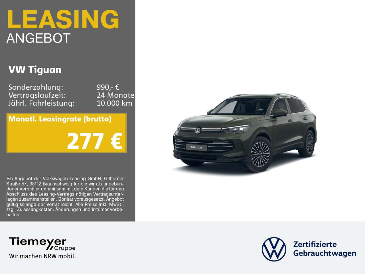 Volkswagen Tiguan — Volkswagen Tiguan 2.0 TDI DSG ELEGANCE ST.HEIZ AHK behWSS